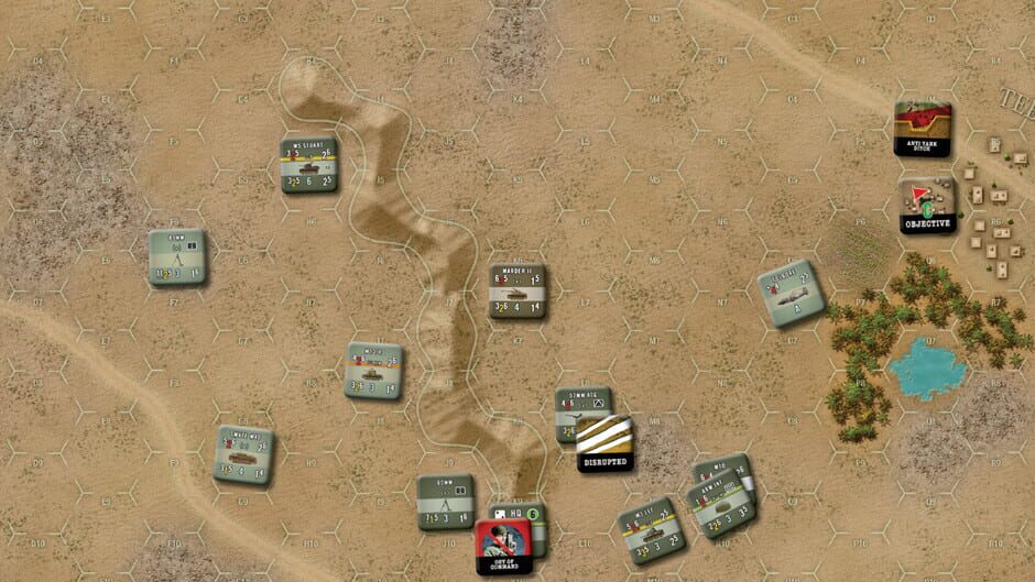 สกรีนช็อตจาก Nations At War Digital: Desert Heat Battlepack 2 (รูปที่ 2)