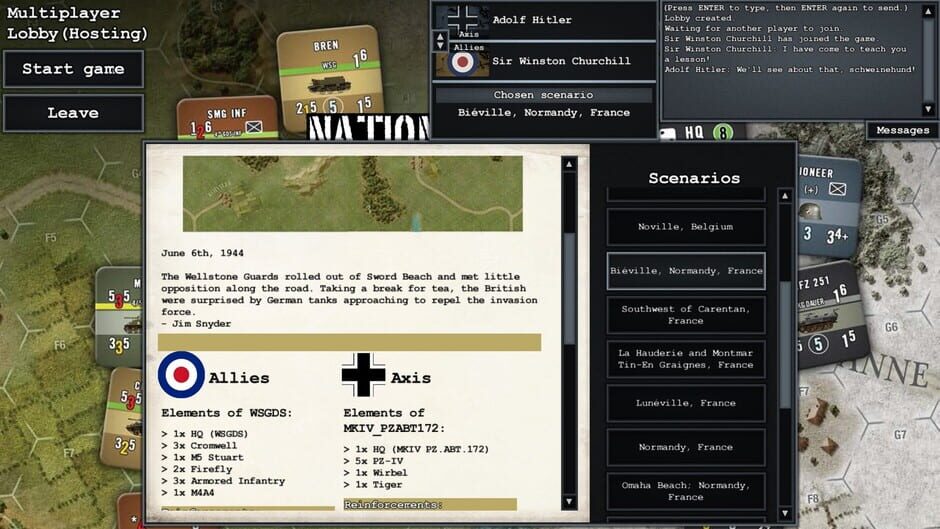 Nations At War Digital: White Star Rising Battlepack 1 Screenshot