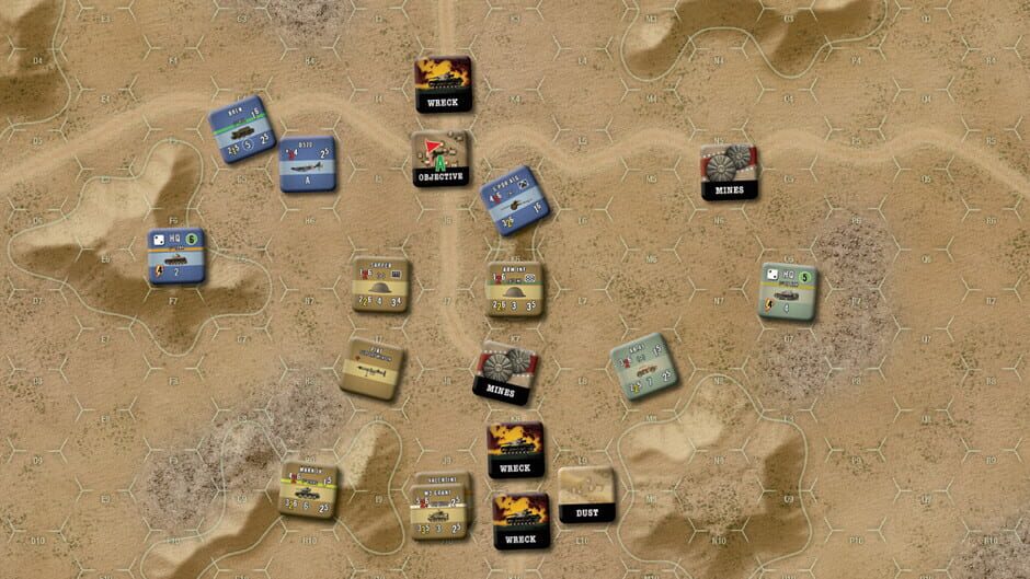 สกรีนช็อตจาก Nations At War Digital: Desert Heat Battlepack 1 (รูปที่ 3)