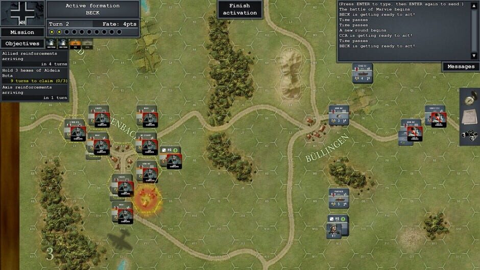 สกรีนช็อตจาก Nations At War Digital: White Star Rising Battlepack 2 (รูปที่ 2)