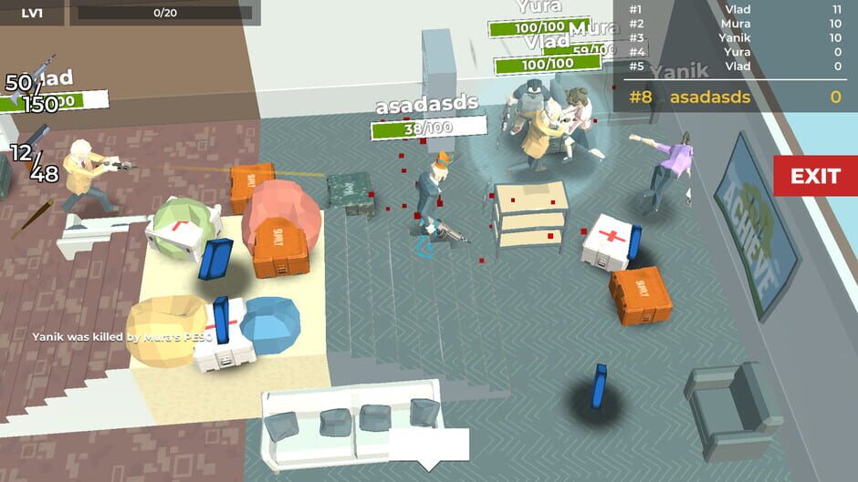 Office Strike War: Multiplayer Battle Royale Screenshot