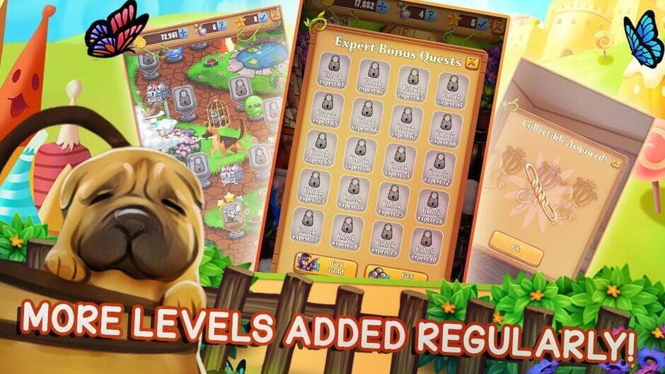 สกรีนช็อตจาก Puppy Dog Pop: Bubble Shoot Mania (รูปที่ 4)