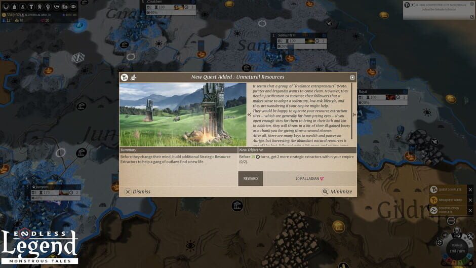 Endless Legend: Monstrous Tales Screenshot