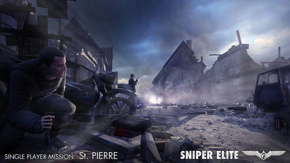 Sniper Elite V2: The St Pierre Screenshot