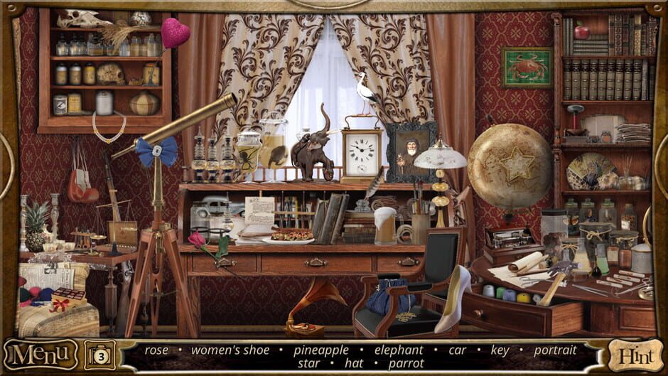 Hidden Object: Detective Holmes - Heirloom Screenshot