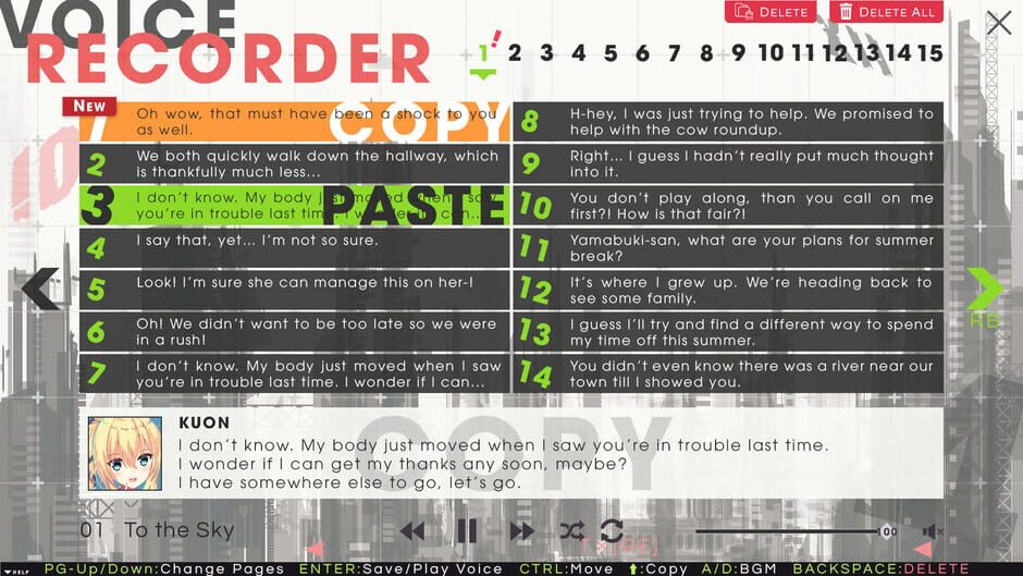 Screenshots Tokyo Re:Connect