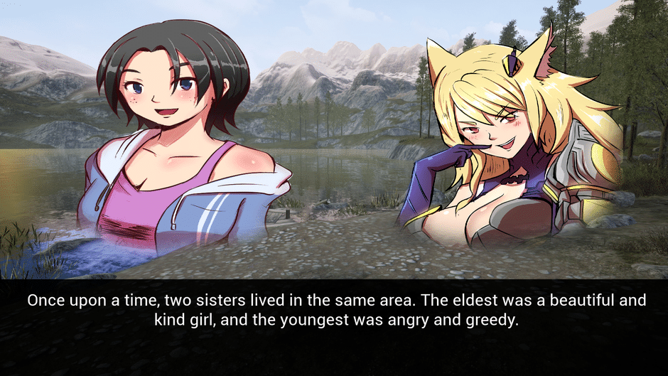 Visual Novel Sisters Screenshot