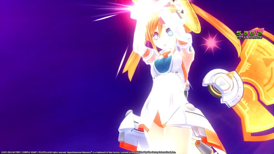 Hyperdimension Neptunia Re;Birth1: Uzume Battle Entry Screenshot