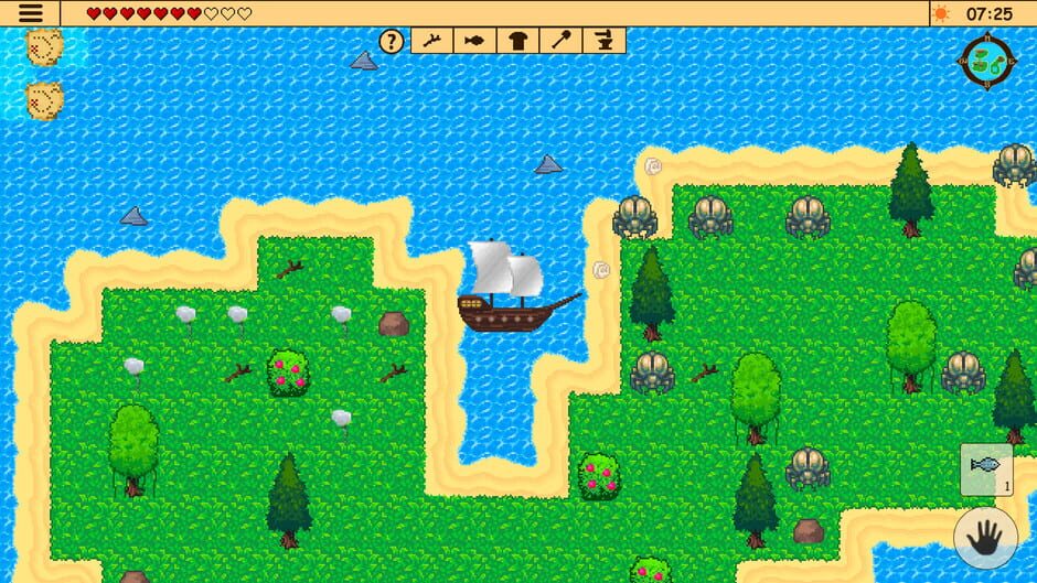 สกรีนช็อตจาก Survival RPG: The Lost Treasure (รูปที่ 6)