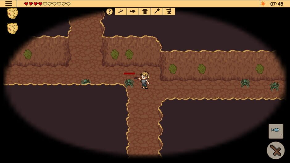 สกรีนช็อตจาก Survival RPG: The Lost Treasure (รูปที่ 7)