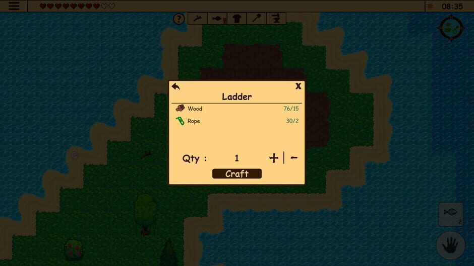 สกรีนช็อตจาก Survival RPG: The Lost Treasure (รูปที่ 9)