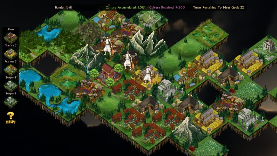 Skyward Collapse: Nihon no Mura Screenshot