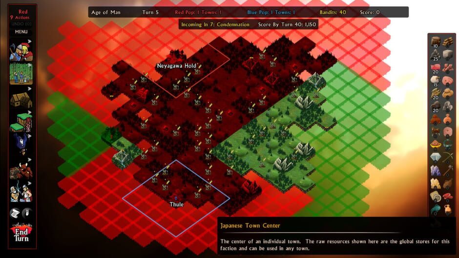 Skyward Collapse: Nihon no Mura Screenshot
