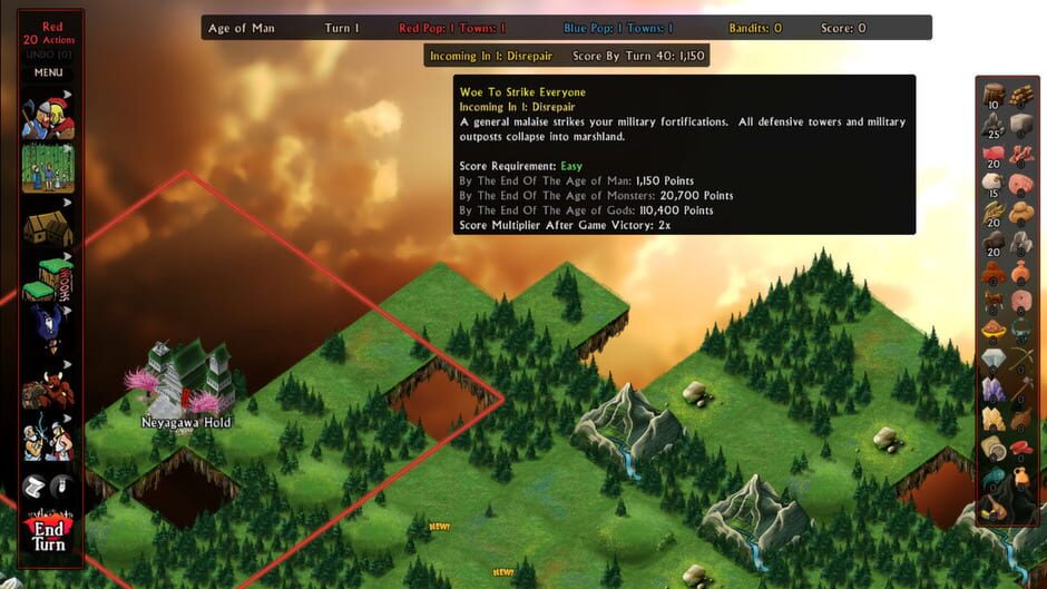 Skyward Collapse: Nihon no Mura Screenshot