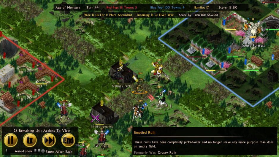 Skyward Collapse: Nihon no Mura Screenshot