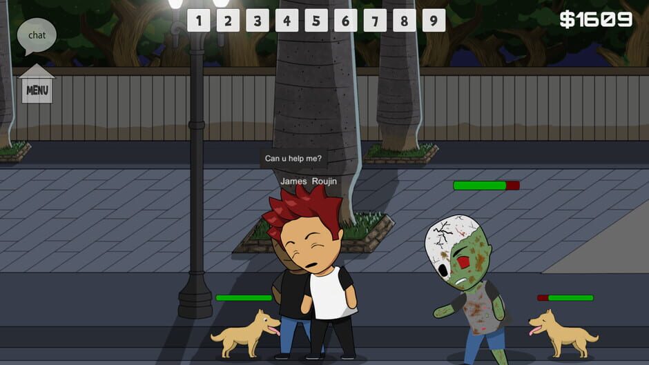 สกรีนช็อตจาก Odenavirus: Zombie Invasion (รูปที่ 6)