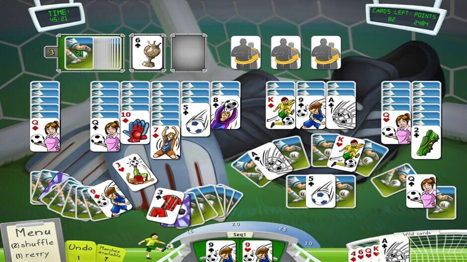 Soccer Cup Solitaire Screenshot