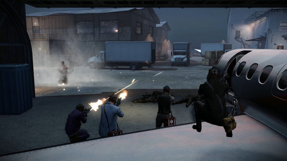 Payday 2: Border Crossing Heist Screenshot