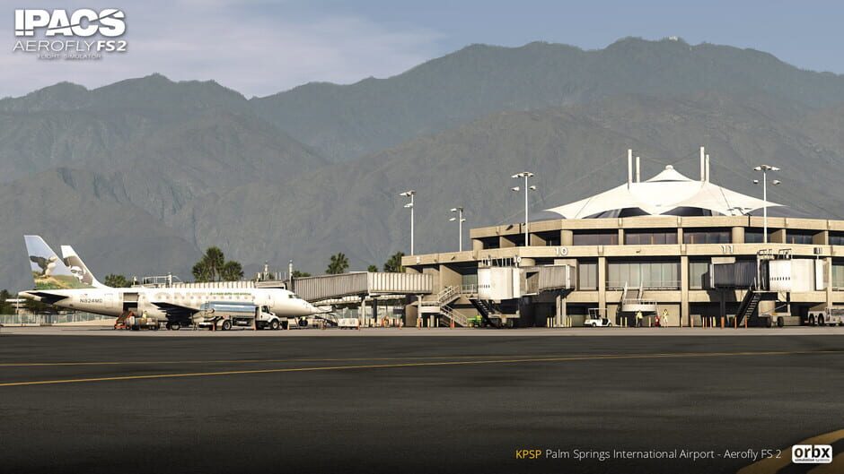 Aerofly FS 2 Flight Simulator: Orbx - Palm Springs International Airport Screenshot
