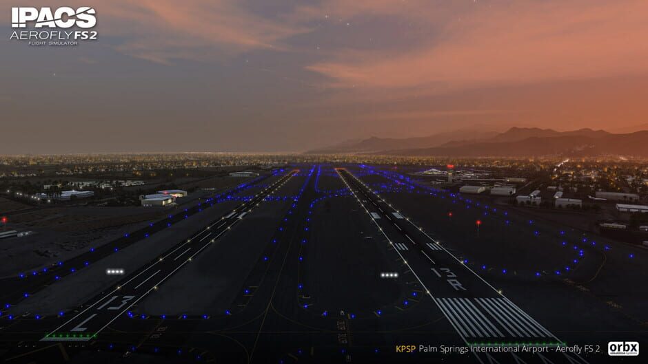 Aerofly FS 2 Flight Simulator: Orbx - Palm Springs International Airport Screenshot