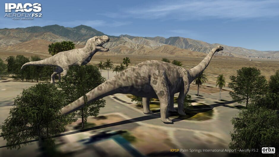 Aerofly FS 2 Flight Simulator: Orbx - Palm Springs International Airport Screenshot
