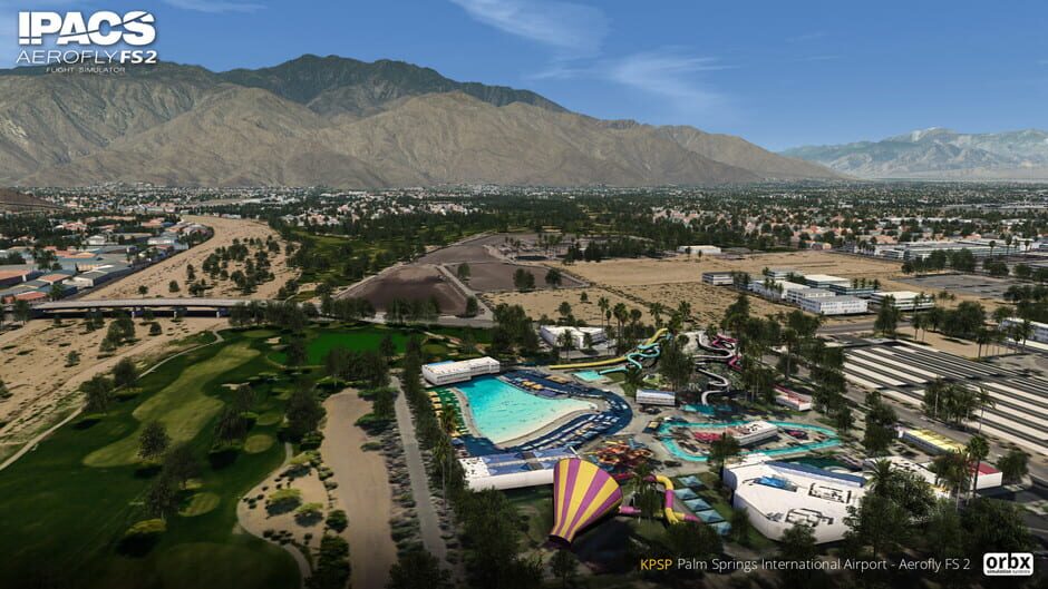 Aerofly FS 2 Flight Simulator: Orbx - Palm Springs International Airport Screenshot