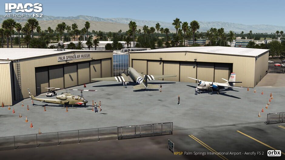 Aerofly FS 2 Flight Simulator: Orbx - Palm Springs International Airport Screenshot