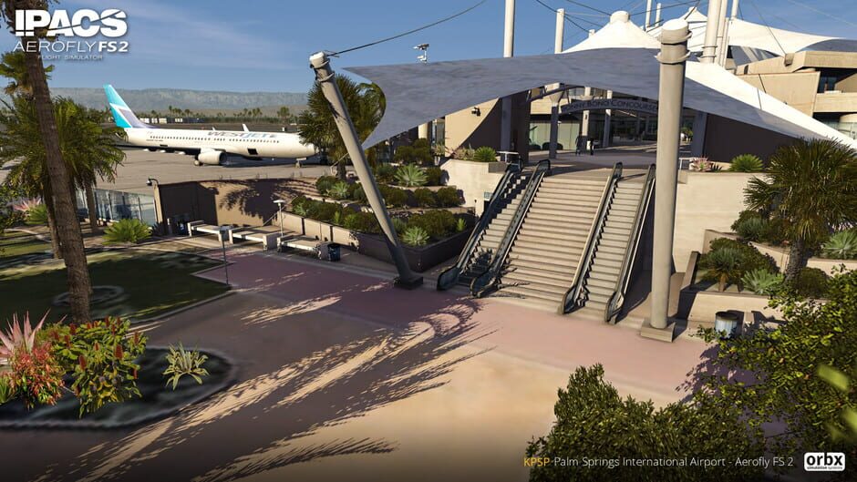 Aerofly FS 2 Flight Simulator: Orbx - Palm Springs International Airport Screenshot