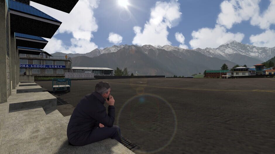 Aerofly FS 2 Flight Simulator: Aerosoft - Lukla Mount Everest Screenshot