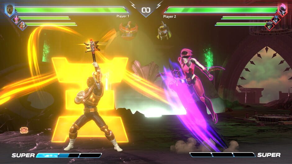 Power Rangers: Battle for the Grid - Trey of Triforia: Gold Zeo Ranger Screenshot