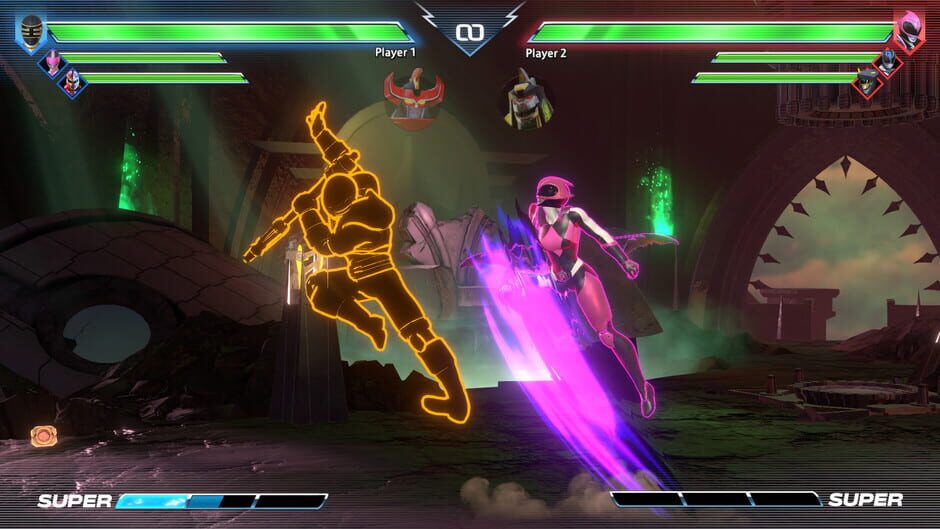 Power Rangers: Battle for the Grid - Trey of Triforia: Gold Zeo Ranger Screenshot