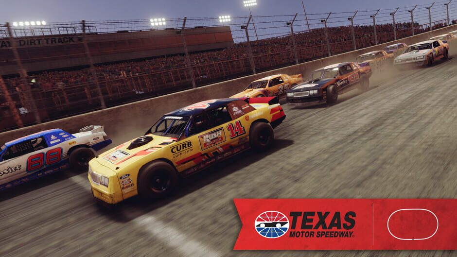Tony Stewart's All-American Racing: Texas Motor Speedway Dirt Track Screenshot