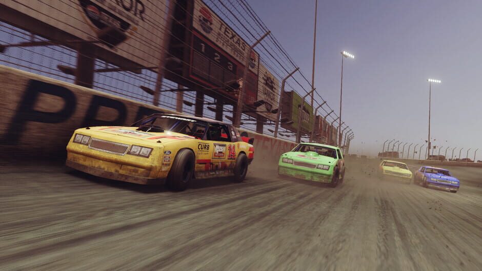 Tony Stewart's All-American Racing: Texas Motor Speedway Dirt Track Screenshot