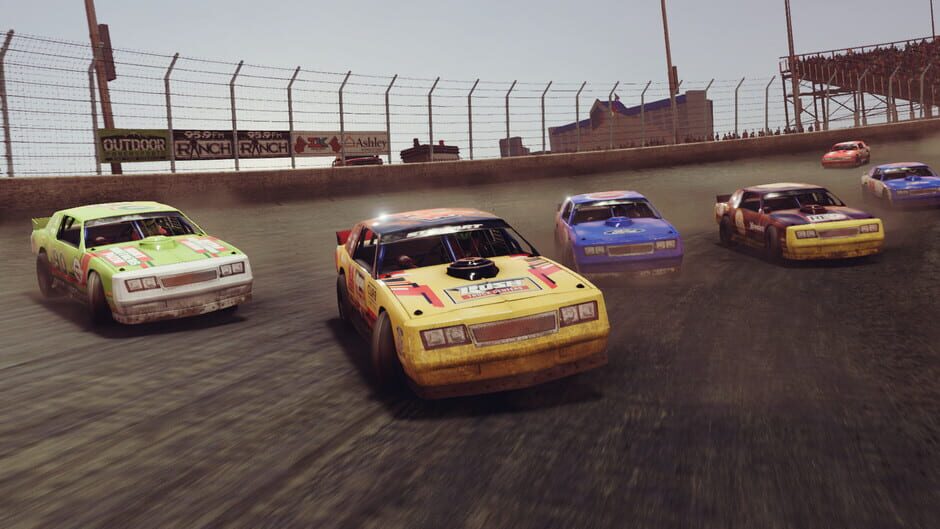 Tony Stewart's All-American Racing: Texas Motor Speedway Dirt Track Screenshot