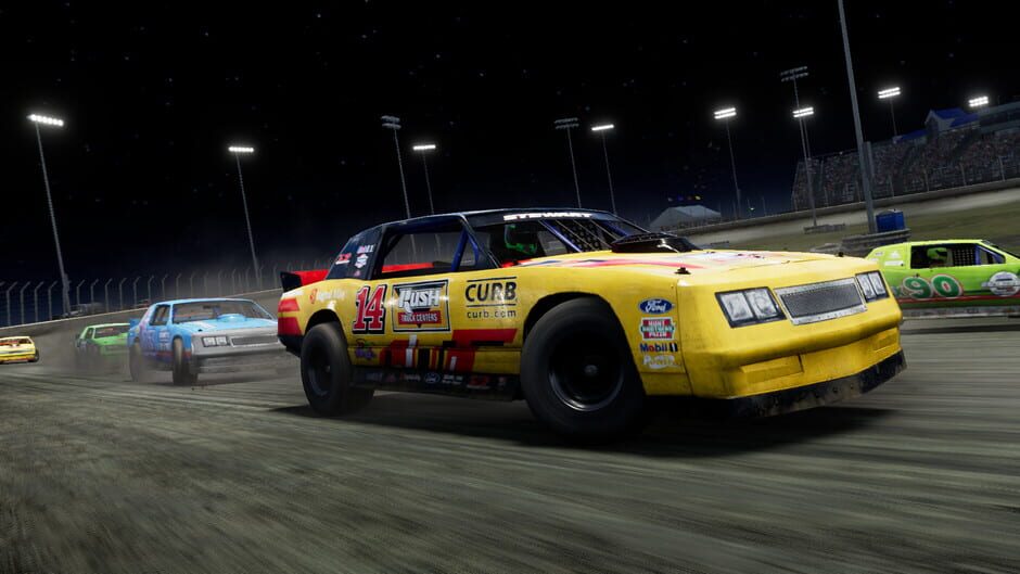 Tony Stewart's All-American Racing: Texas Motor Speedway Dirt Track Screenshot