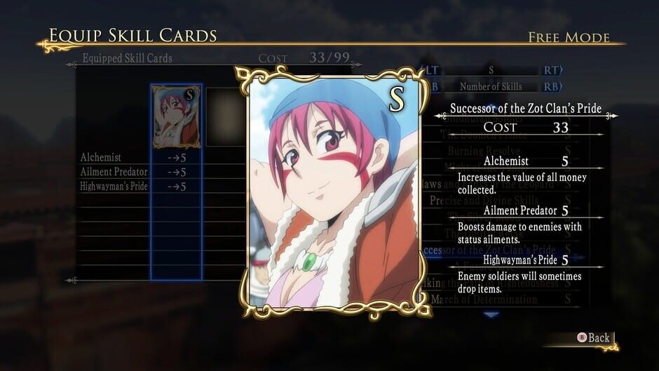 Arslan: The Warriors of Legend - Skill Card Set 2 Screenshot