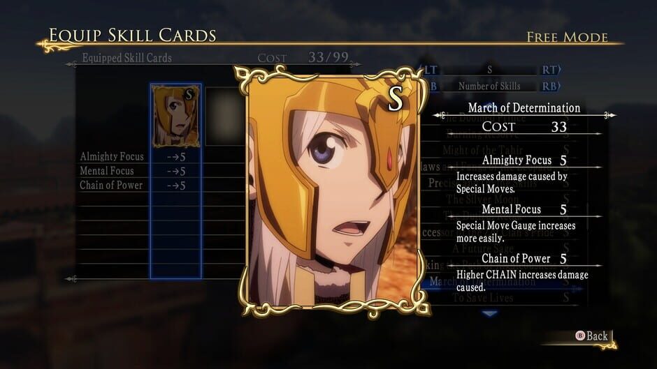 Arslan: The Warriors of Legend - Skill Card Set 2 Screenshot