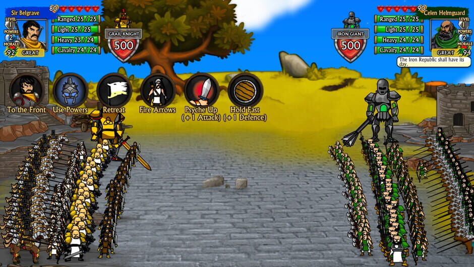 สกรีนช็อตจาก Swords and Sandals Crusader Redux (รูปที่ 2)