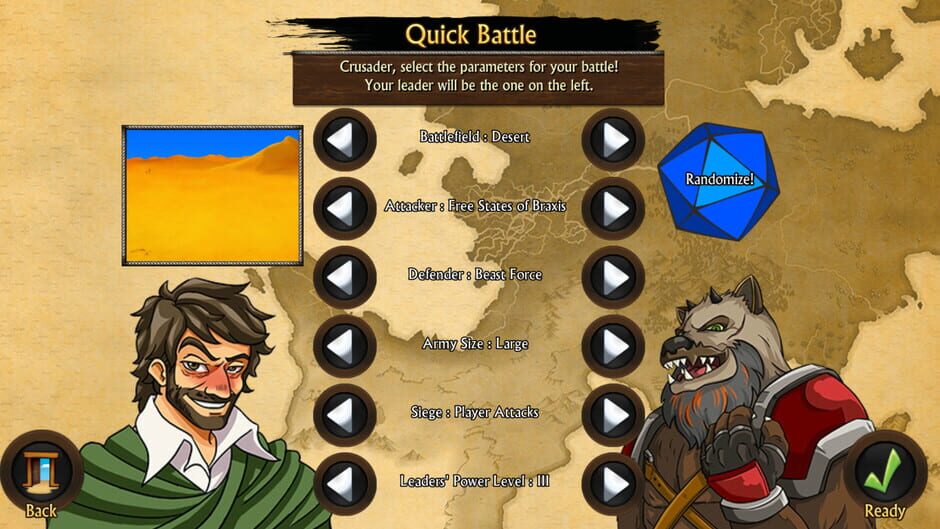 สกรีนช็อตจาก Swords and Sandals Crusader Redux (รูปที่ 11)