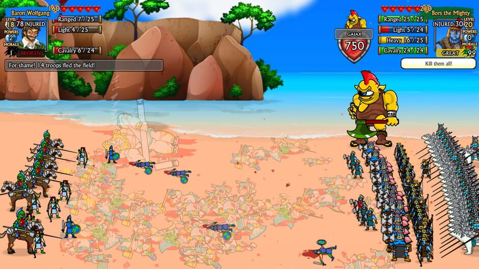 สกรีนช็อตจาก Swords and Sandals Crusader Redux (รูปที่ 12)