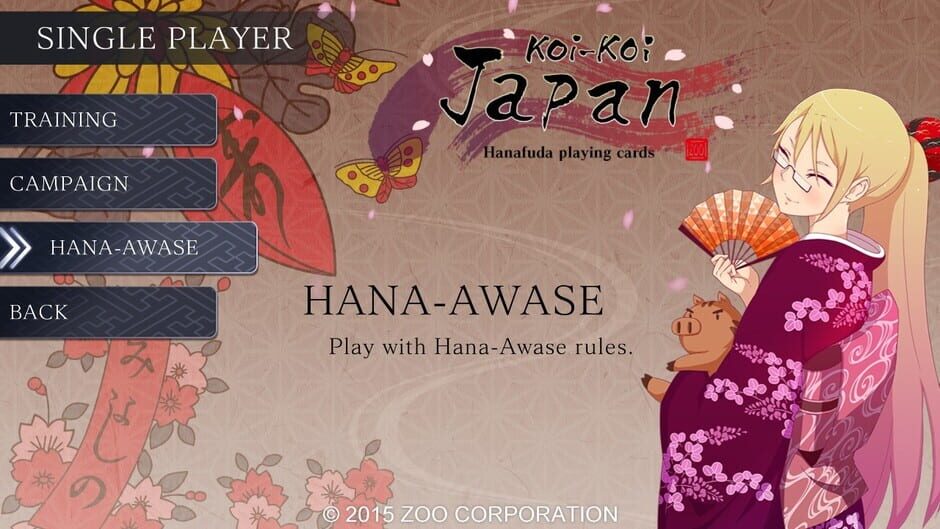 Koi-Koi Japan: Hana-Awase Rule Screenshot