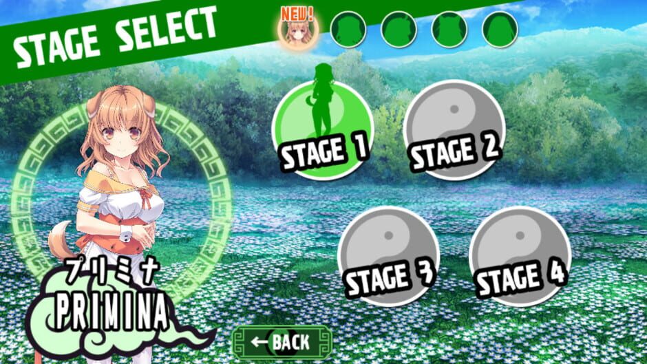 Pretty Girls Mahjong Solitaire: Green Screenshot