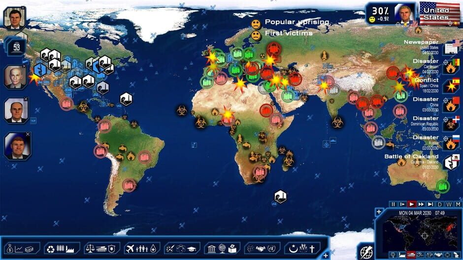 สกรีนช็อตจาก Power & Revolution 2020 Edition: 2019 Scenarios (รูปที่ 3)