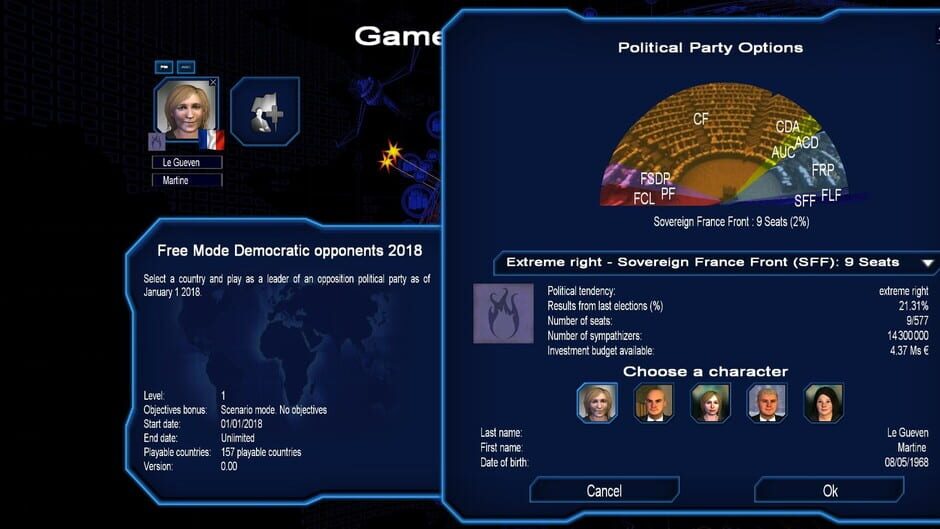 สกรีนช็อตจาก Power & Revolution 2020 Edition: 2018 Scenarios (รูปที่ 4)