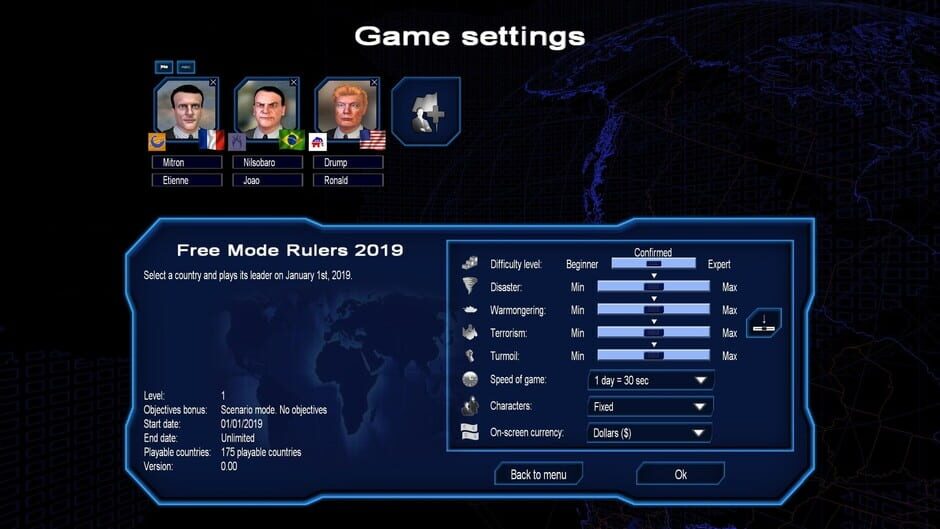 สกรีนช็อตจาก Power & Revolution 2020 Edition: 2019 Scenarios (รูปที่ 5)