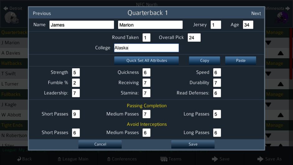 สกรีนช็อตจาก Pro Strategy Football 2021 (รูปที่ 29)