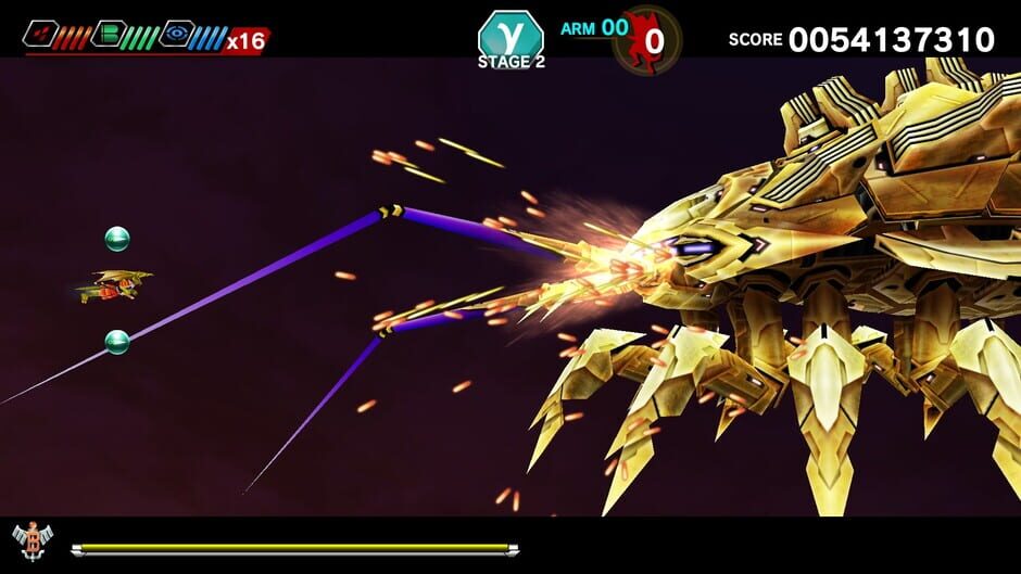 Dariusburst: Chronicle Saviours - Mahoudaisakusen Screenshot