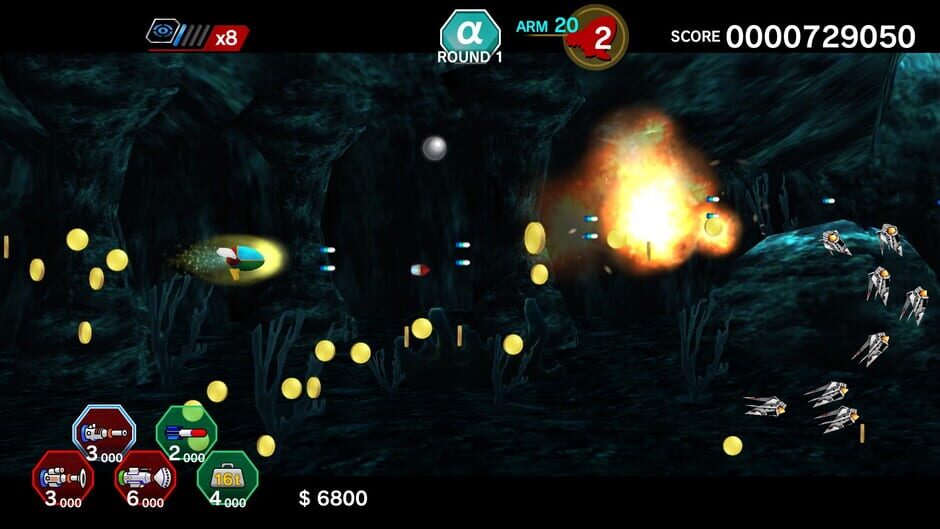Dariusburst: Chronicle Saviours - Fantasy Zone Screenshot