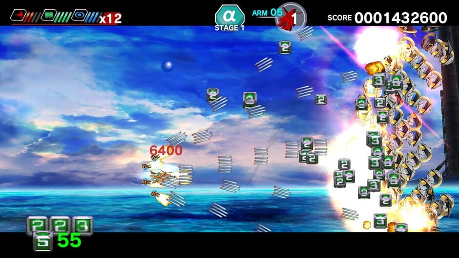 Dariusburst: Chronicle Saviours - Ketsui Screenshot