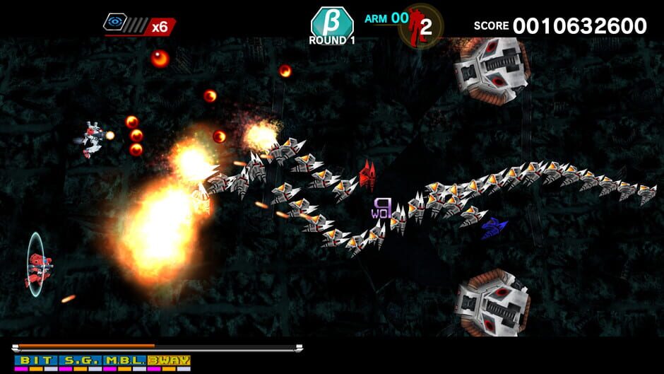 Dariusburst: Chronicle Saviours - Side Arms Hyper Dyne Screenshot